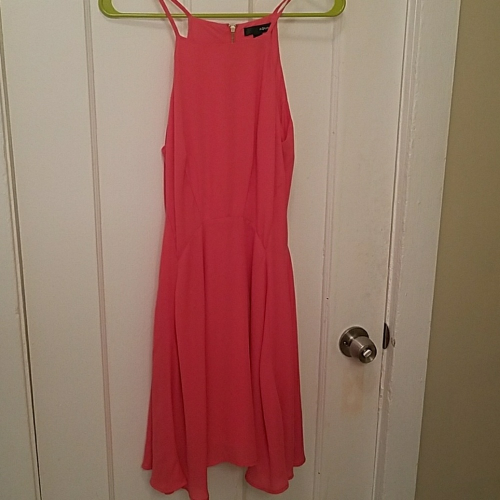 AQUA Pink dress